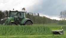 Fendt Vario 924 mit John Deere 488